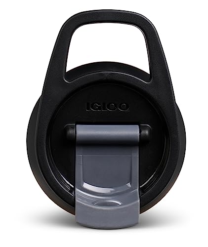 Igloo, 20 OZ Stainless Steel, Tumbler, Flip ‘n’ Sip, Modern Blue, 20oz - Image 2