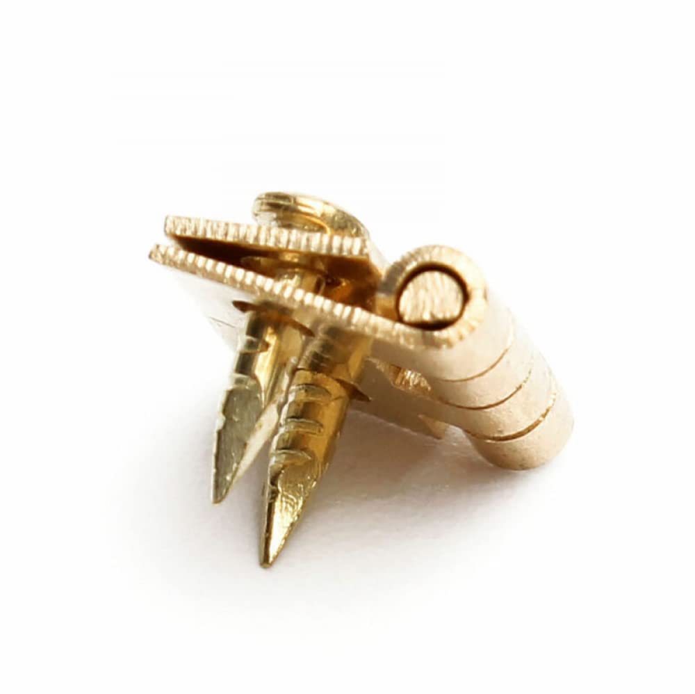 Lot De 20 Mini Charnières Métalliques - Pour Poupées Ou Maison Miniature - Neuf