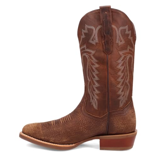 Dan Post Men's Neeley Embroidered Round Toe Pull on Western Boot3