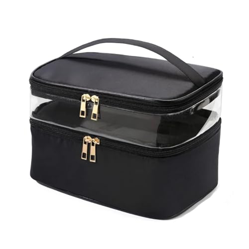 Necessaire Grande Viagem Divisória Maquiagem Cosméticos Bolsa Organizador Feminina Beleza Multiuso