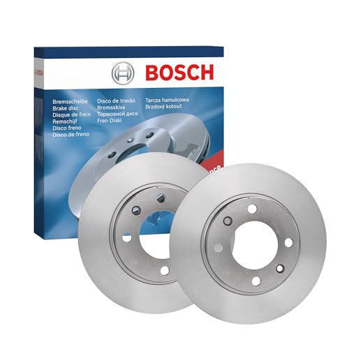 Bosch BD395 Discos de freno, certificación ECE-R90, 1 juego de 2 discos