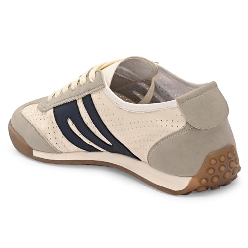 Image of Cruiser Men's Sneakers | Cushioned Insole Comfortable Shoes | Trendy & Stylish Modern Sneakers | Durable TPR Sole Casual Walking Footwear (2664)