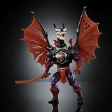 Masters of the Universe Origins - Ninjor Turtles of Grayskull, figurka z akcesoriami, crossover Reptile Wars MOTU i Ninja, zabawka dla dzieci w wieku 6+ lat JBN04