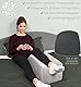 WELL B4 Ergonomisches Venenkissen zum Beine hochlagern - Beinhochlagerungskissen Beinauflage Keilkissen/Stützkissen für Beine & Knie ideal als Lymphkissen und Venenkeil