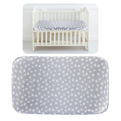 Lenzuola next to me – Compatibile con Culla e Lettini Affiancati Facile da Lavare - 75x55 cm (Grigio)