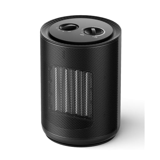 COWSAR Portable Space Heaters for Indoor Use 1500W Small Space Heater with Thermostat Personal Desk Heater for Office Bedroom
