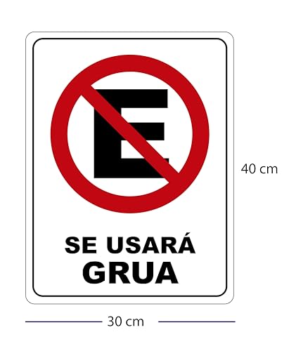 Anuncio No Estacionarse 8 anuncio no estacionarse marca Genérico (2)