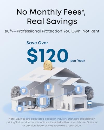 Image of eufy Motion Sensor E20, Pet-Friendly Detection to Reduce False Alarms, Extended 5-Year Battery Life, Easy and Versatile Installation, Requires HomeBase 2, 3, Mini, or Pro