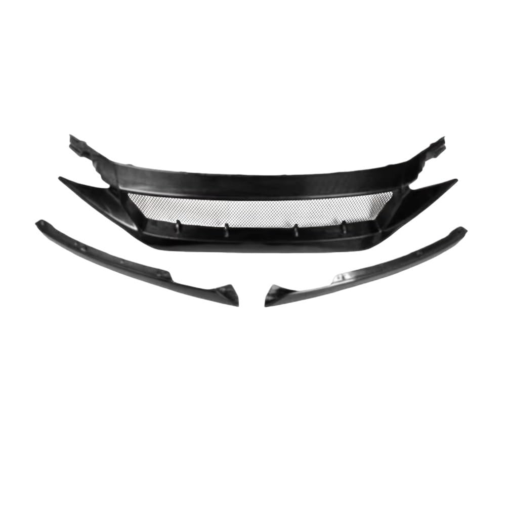 Grille avant supérieure Civic en ABS pour remplacer une calandre cassée ou usée - 8