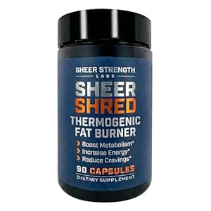 Thermogenic Capsaicin & L-Carnitine Premium Supplement for Men, Jitter-Free Blend of Capsaicin, Rauwolscine, Forskohlii, L-Carnitine & L-Theanine Supplement – 30SV