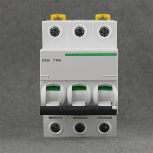 Mini disjoncteur MCB iC65N 3P C10A A9F18310 type C interrupteur de sécurité sous vide