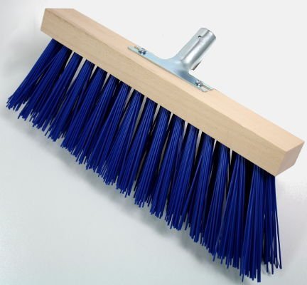 Spezial - Schneeräumbesen, blau, 40cm breit, ohne Kratzleiste ohne Stiel Cover