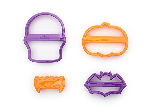 Fox Run Nesting Halloween Cookie Cutters, 1.5 X 4.5 X 7.5 Inches, Multicolored #TOP3