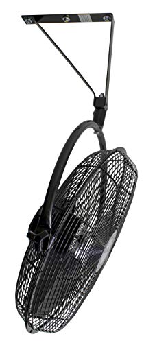 Air King 9020 1/6 Hp Industrial Grade Wall Mount Fan, 20-Inch,Black #TOP7