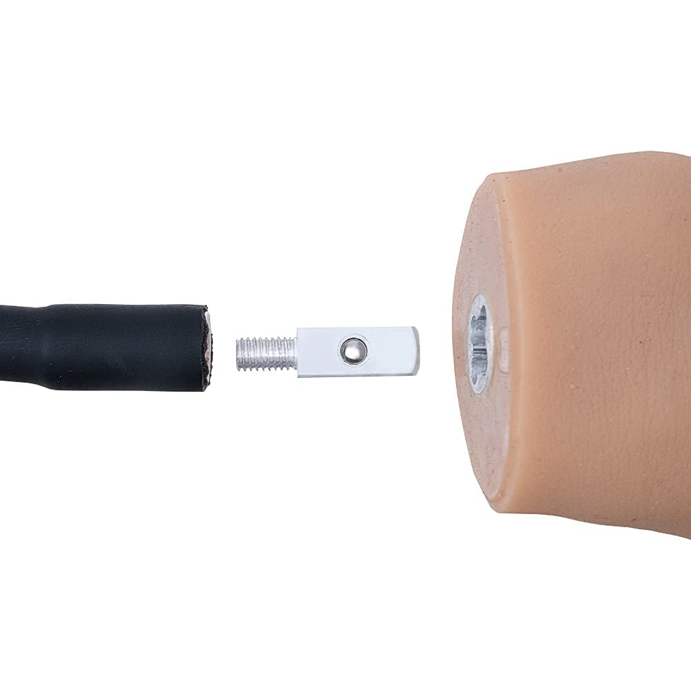 XMASIR Main D'entrainement Manucure avec Support, Silicone Main d'entraînement Pour Ongles en Acrylique, Réglables Flexibles Manucure à Ongles (gauche)