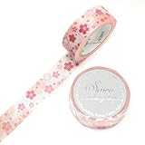 カミイソ産商(Kamiiso) SAIEN マスキングテープ 桜かざり 15mm×7m UR-3060