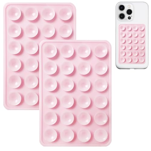 Générique Lot de 2 Supports de Téléphone à Ventouse en Silicone, Adhésif en Silicone,...