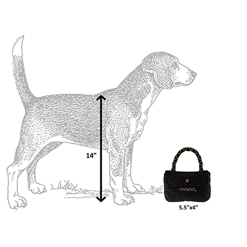 Dog Diggin Designs Runway Pup Collection | Unique Squeaky Parody Plush Dog Toys – Haute Couture Purses & Handbags #TOP5