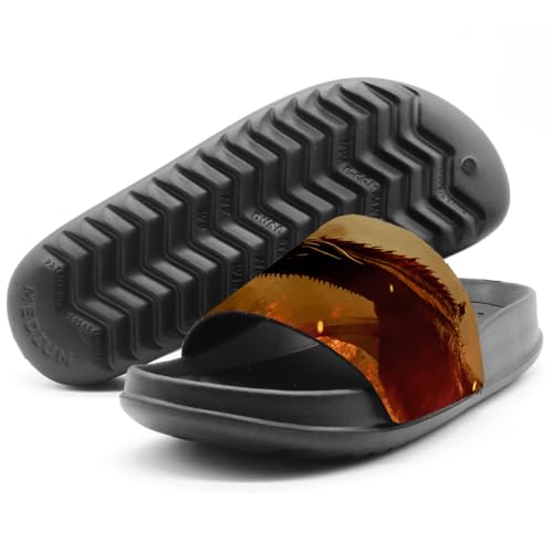 Popfunk Game of Thrones Targaryen Dragon Unisex Adult Slides Sandals Officially Licensed Hypd Slydr Switch™4