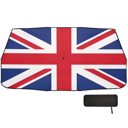 Pare-soleil de voiture pliable style Royaume-Uni pour éviter le volant brûlant