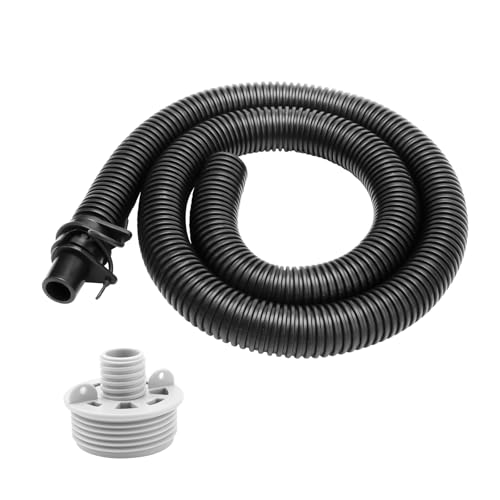Lay Z Spa Hot Tub Air Inflate Inflation Hose Pipe Tube P6931 Fits for Coleman, Intex, & Best-way Portable Spa Pump, Massage Bath Tub Replacement Parts