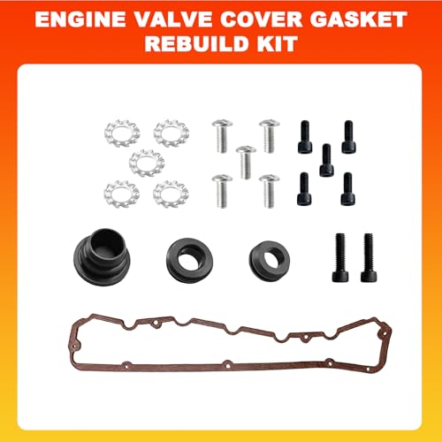 Image of 17402.01 Engine Valve Cover Gasket Rebuild Kit for Jeep CJ /SJ Model | for 1981-1987 Replace 258-HDW, for Valve Cover Maintenance and Rebuild Jobs