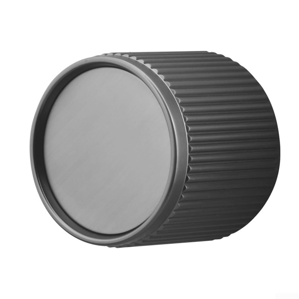 Serrure et verrou de porte haut de gamme en zinc gris minimaliste