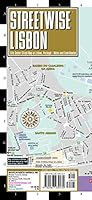 Algopix Similar Product 15 - Streetwise Lisbon Map  Laminated City