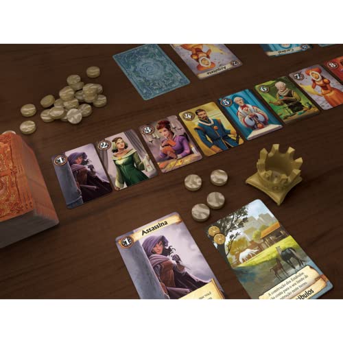 Galápagos Jogos Citadels (Segunda Edição) - Revisada, Jogo de Tabuleiro para Amigos, 1 a 8 jogadores