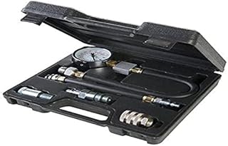 Silverline 598559 Petrol Engine Compression Testing Kit 5pce 5pce , Blue
