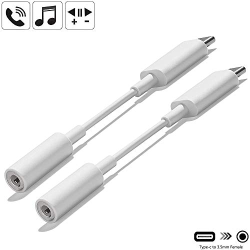 USB Type C to 3.5mm Female Headphone Jack Adapter, USB C to Aux