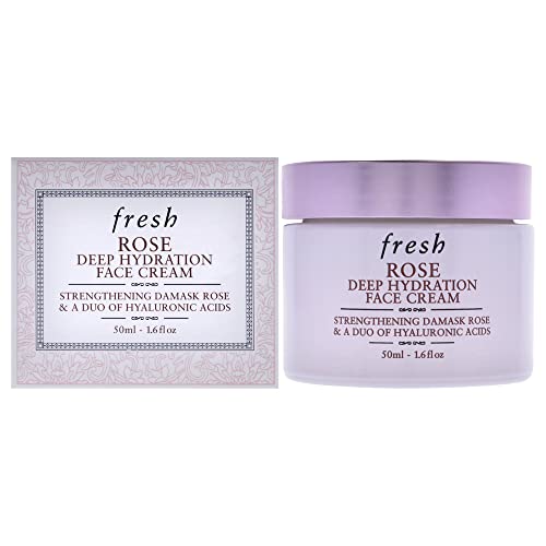 Fresh Rose Deep Hydration Face Cream for Women 1.6 oz Cream