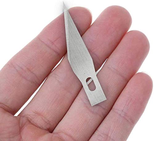 Diyself 200 Pcs Exacto Knife Blades #11, Exacto Knife Replacement Blades, High Carbon Steel #11 Blades Refills With Storage Case, Exacto Blades 11 For Craft, Hobby, Scrapbooking, Stencil, Leather #TOP3