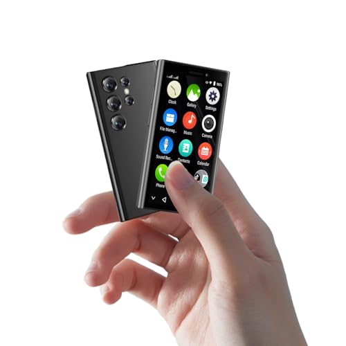 ZOKOE Téléphone Portable 3G Mini, Petit Smartphone pour Enfants, écran HD de 3 pouces, 2 Go de RAM + 16 Go de stockage, Compact, Wi Fi, téléphone débloqué (Negro)