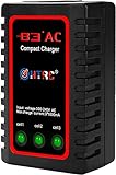 Haisito B3 Lipo Ladegerät für 2S 3S Akku (7.4V, 11.1V), Kompaktes Airsoft-Schnellladegerät (100-240V) für RC Quadcopter RC Drone Car Boat