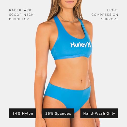 Hurley Women's Standard Scoop Bikini Top4