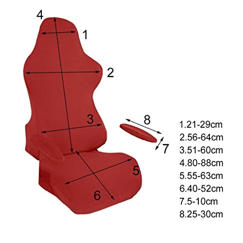 Accoudoir pivotant de boîtiers d'ordinateurs, design rouge haute précision - 4