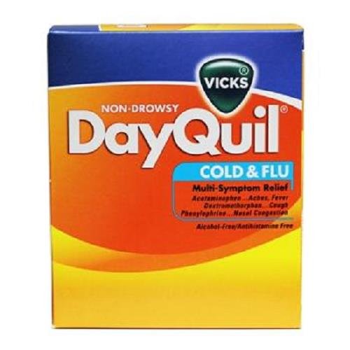 DAYQUIL COLD & FLU NON-DROWSY 2 pk Each (25 in a Pack)