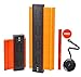 Contour Gauge Profile Tool 2Pcs Set | Shape Contour Gauge Duplicator with 5Ft Measuring Tape and Pencil | High Precision Cm Inch Outline Gauge | Premium ABS Plastic | Ideal for Carpentry, Tile, Pipes