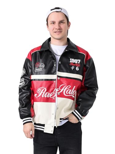 Unisex Racing Jacket for Women Leather Jacket Women Oversized Trendy Streetwear2