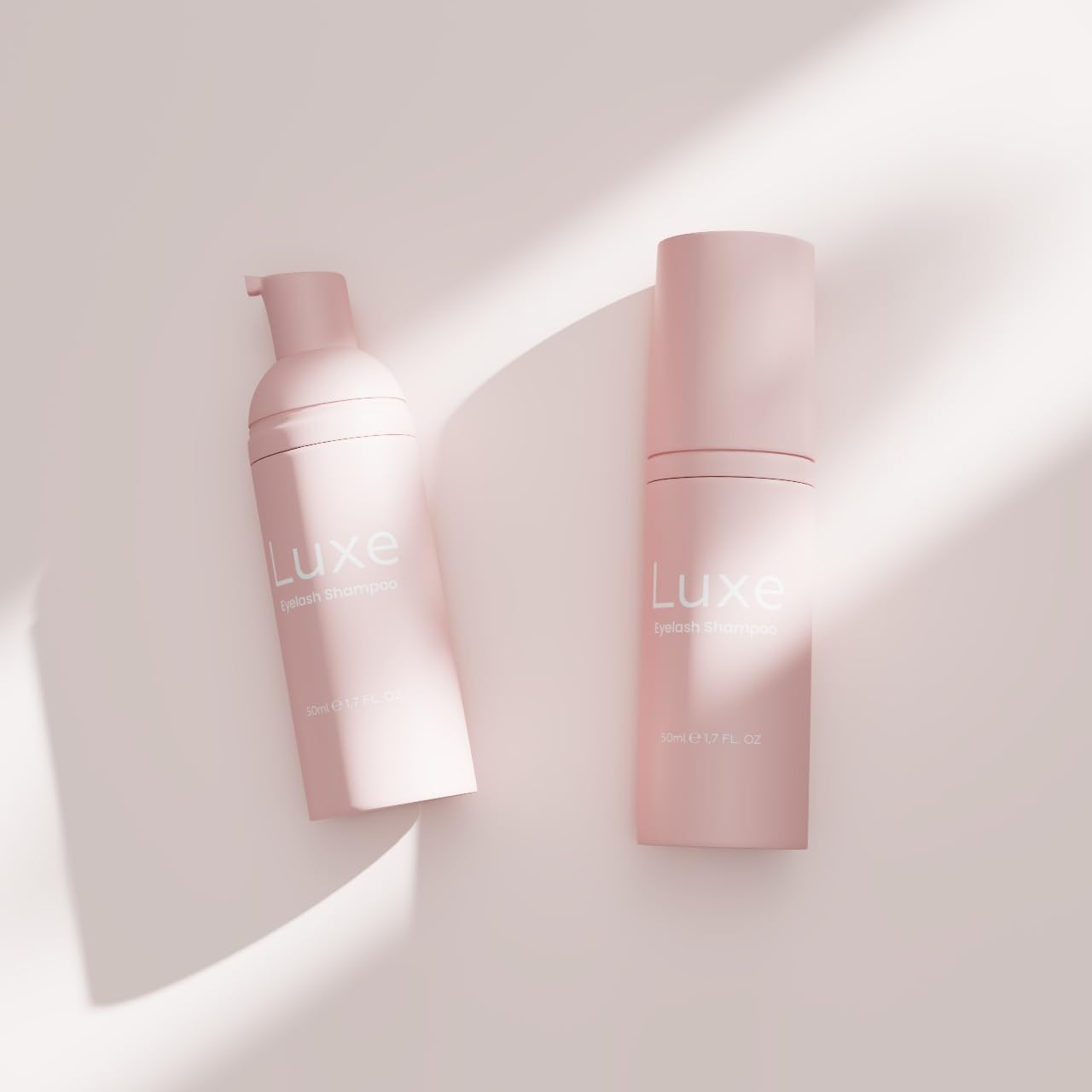 Luxe Cosmetics Eyelash Shampoo, Gently Clean and Hydrate your Lashes, Sulfates Free -Mild Foaming Shampoo- 100% Vegan - Image 4