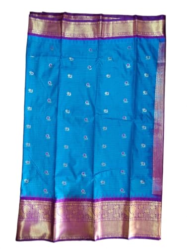 Mamtha gold gadwal silk saree – image 3