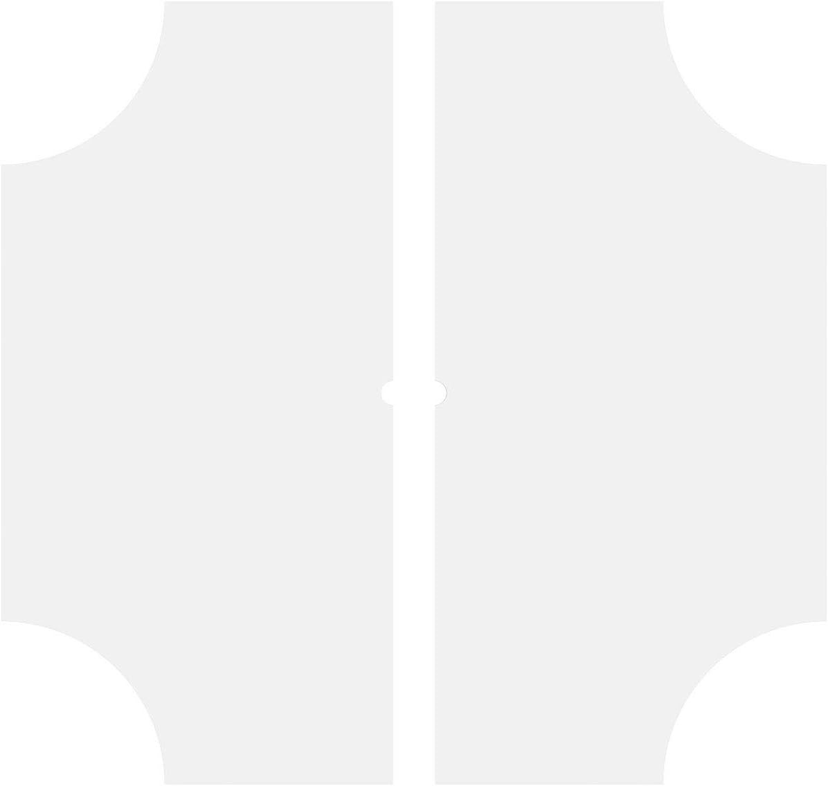 Ekena Millwork CMP32HS2-01000 Haus Architectural Grade PVC Contemporary, Two Piece Urethane Ceiling Medallions 32"OD x 1"ID x 10 1/2"C x 1"P