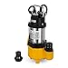 Produktbild Buoqua VD-250F Schmutzwasserpumpe 250w Dirty Water Pump Submersible Pump 150L/min tauchpumpe schmutzwasser with Floating Switch (VD-250F)