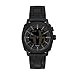Fossil Machine Watch for Men, 41mm Ana-Digi Bigtic Movement with Stainless Steel or Leather Strap,Black and Brown
