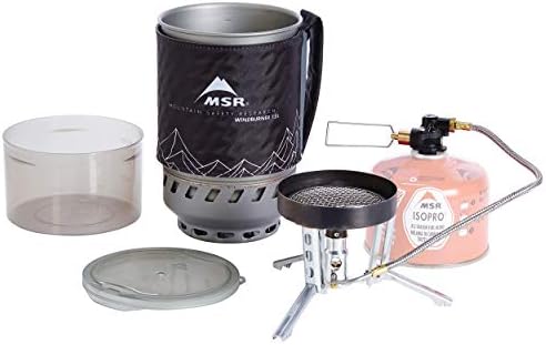 MSR Sistema De Estufa De Quemador De Viento 1.8l One Size Black