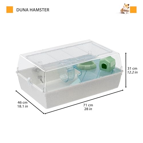 Cage pour hamsters modulable Ferplast avec couvercle transparent