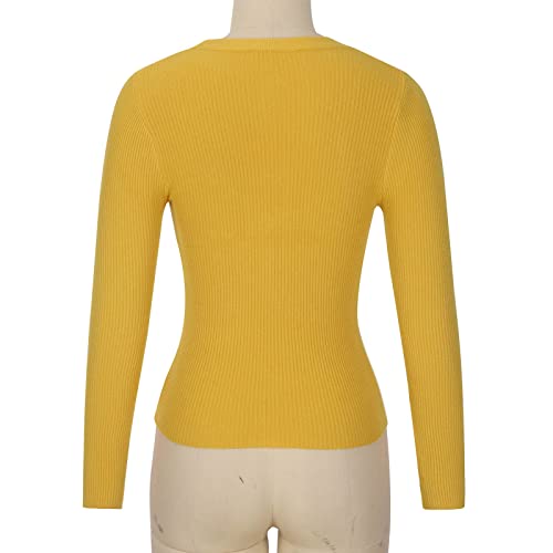 Camisas básicas para mulheres outono inverno manga longa gola redonda suéter tops blusa feminina 202