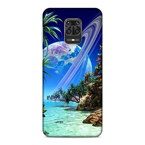 Image of Printed Mobile Back Hard Case Cover for Xiaomi Redmi Note 9 Pro /Note 9 Pro Max | Beautiful Nature, Jupiter Planet A-2184
