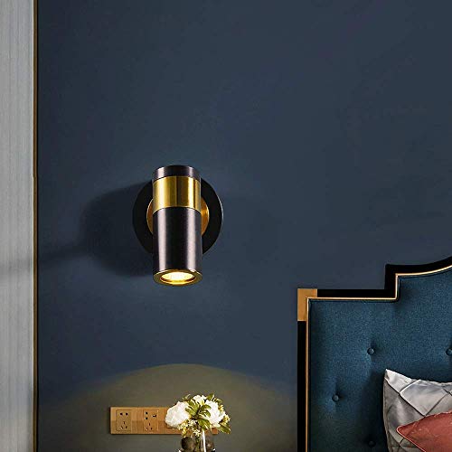 Lámpara de pared escono dormitorio para eliminar la falta de espacio 4